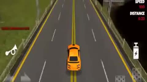 Kids Game- Traffic Yellow Car