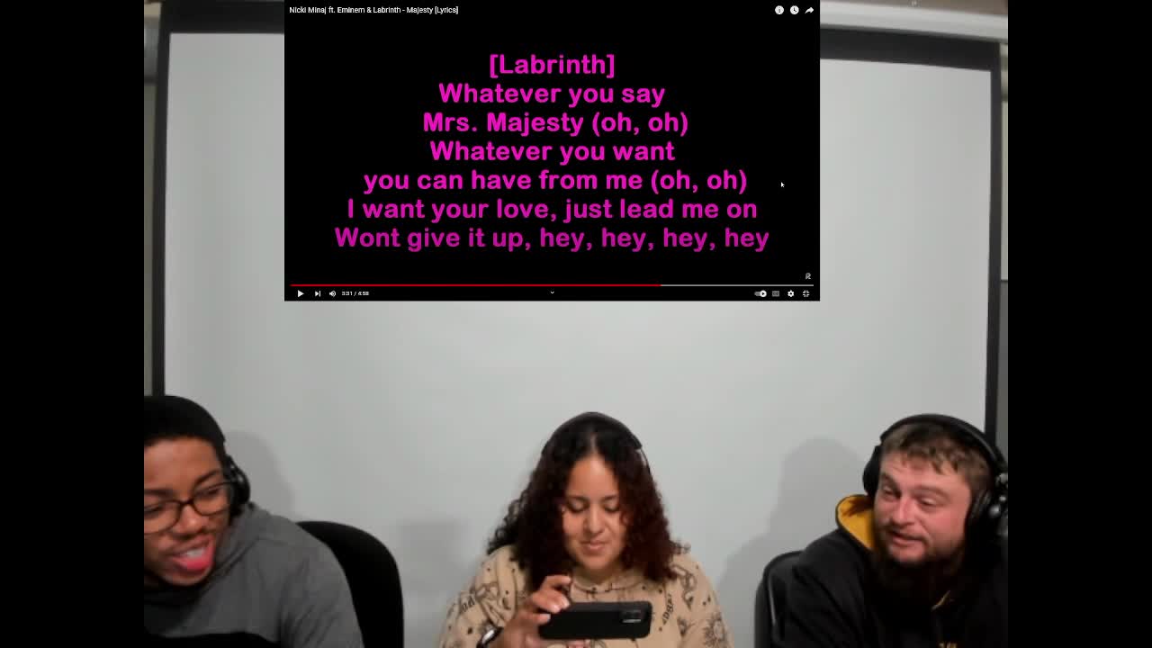 Nicki Minaj - Majesty (Feat. Eminem & Labrinth) [REACTION]