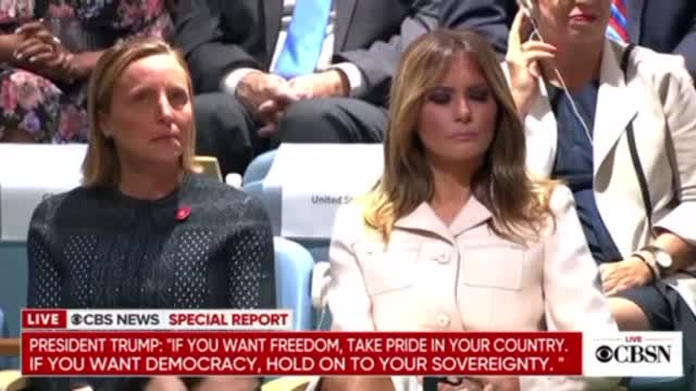 President Trump tells U.N. : “The future does not belong to globalists”