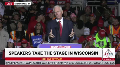 FULL SPEECH: Senator Ron Johnson Delivers Remarks in Milwaukee, WI