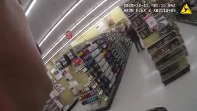 BODYCAM: Lake Havasu City Police Department Officer Involved Shooting in Hobby Lobby