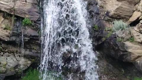 A BEAUTIFUL WATERFALL