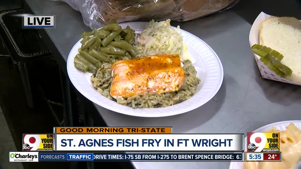 Church of St. Agnes fries up beer-battered tilapia for Lent