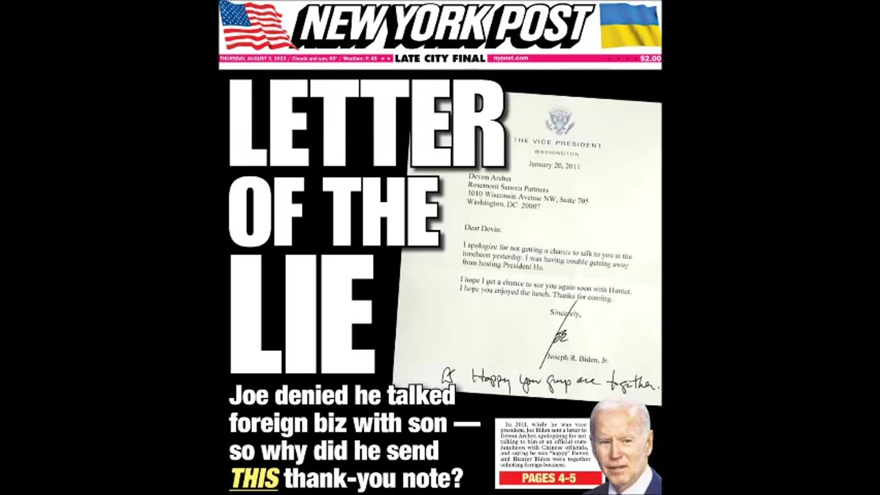 Letter of the lie