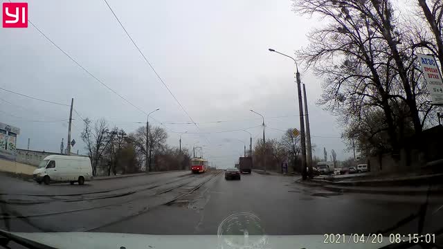 Fast Action Saves Driver from Detached Tram