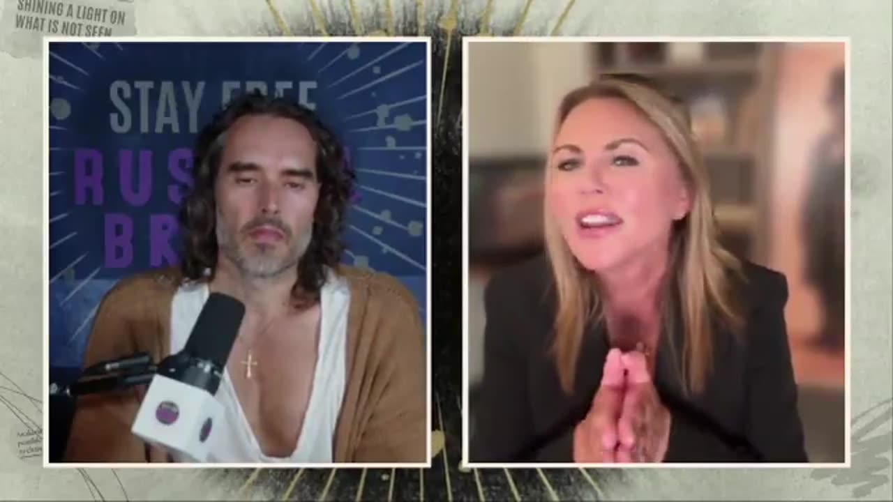 LARA LOGAN COVERS THE ISSUES TODAY WITH RUSSELL BRAND