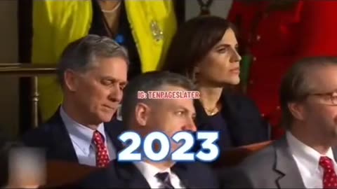 Joe Biden giving the same speech every year