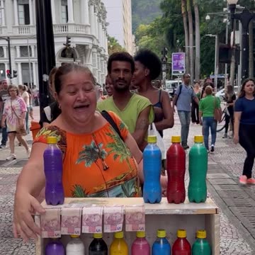 Game Match the Colors of the Bottles