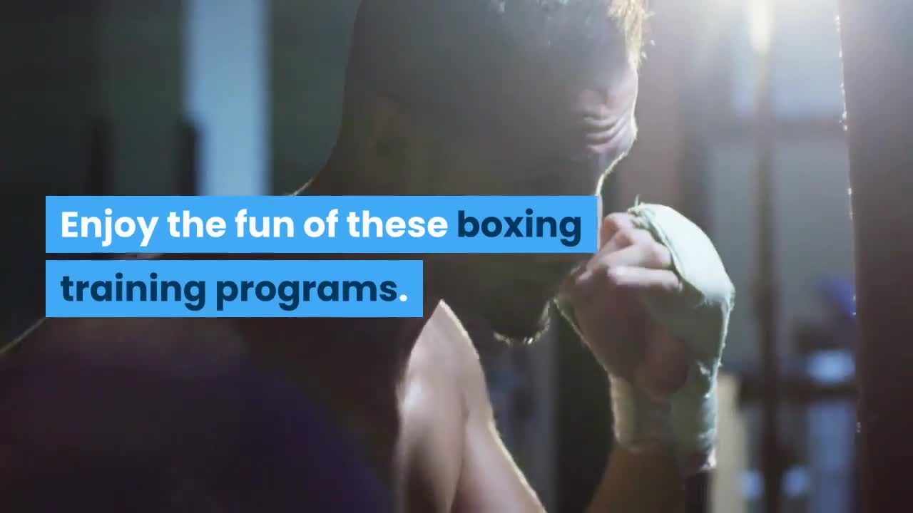 Benefits Of Boxing Training