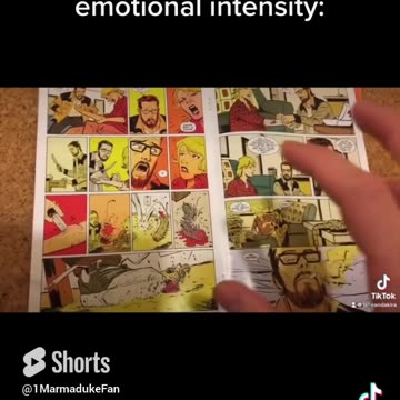 I Struggle to Explain Symbolic Emotional Color Theory in Comics...