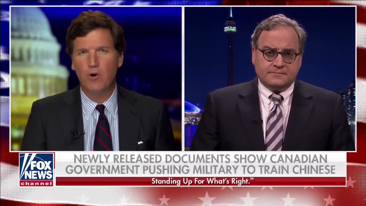 TUCKER CARLSON: Trudeau Pushing His Military to work with China