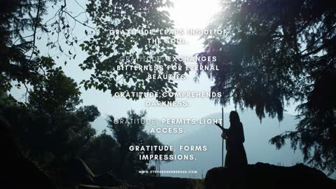 On Gratitude