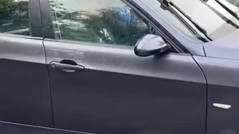 Dude just found out that W in BMW doesn’t mean Waterproof