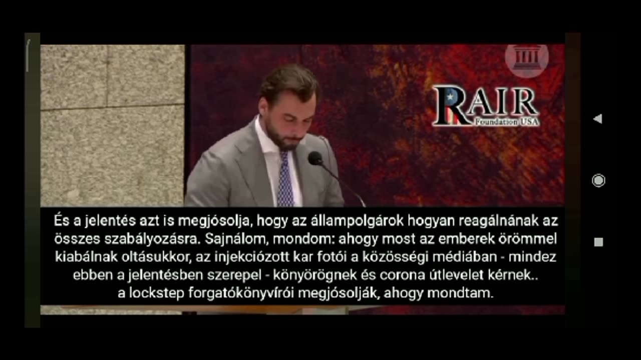 Valamelyik skandináv parlamentben egy képviselő felemeli hangját a rockefeller ter létezéséről