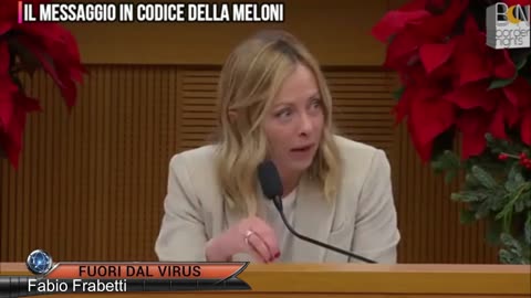 IL MESSAGGIO IN CODICE DELLA MELONI Fuori dal Virus n.908.SP