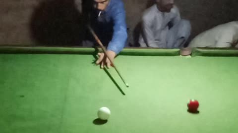 I am play snooker