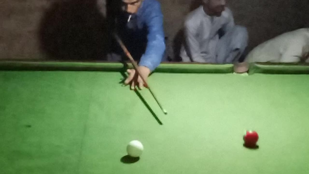 I am play snooker