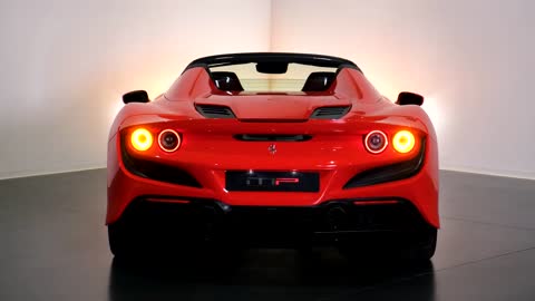 2022 Ferrari F8 Spider - Exterior and interior Details (Red Beast)