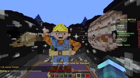 If we lose, the video ends (Minecraft Build Battle)