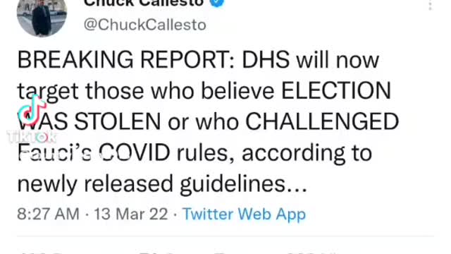 Looks to me like they're running scared