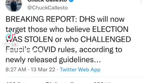 Looks to me like they're running scared