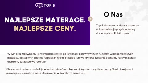 Odkryj 5 Najlepszych Materacy Na Rynku - Top5Materacy