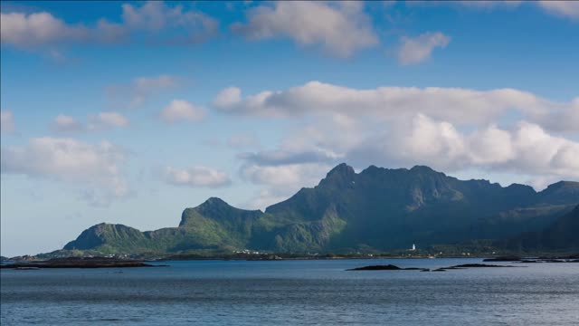 lofoten islands norway the town of stamsund