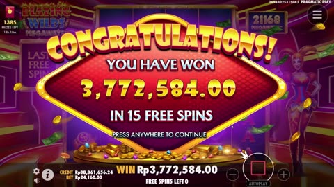 🔥 Blazing Wildz Megaways: Petualangan Slot Terbaru Menyala di WINSLOT 2024!