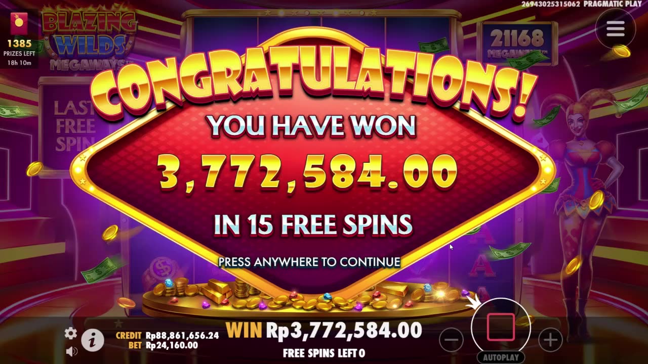 🔥 Blazing Wildz Megaways: Petualangan Slot Terbaru Menyala di WINSLOT 2024!