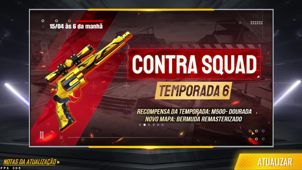 FREE FIRE - O QUE VAI MUDAR NA ATUALIZAÇÃO DE ABRIL DE 2021