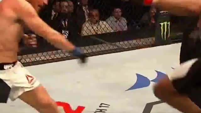 Anderson Silva's flying knee