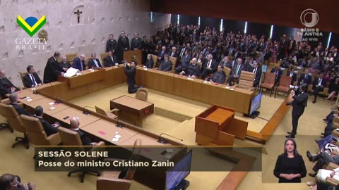 A íntegra da cerimônia de posse de Zanin no Supremo Tribunal Federal