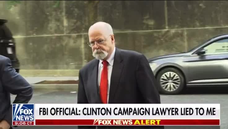 John Durham - complete with Ultra MAGA tie!