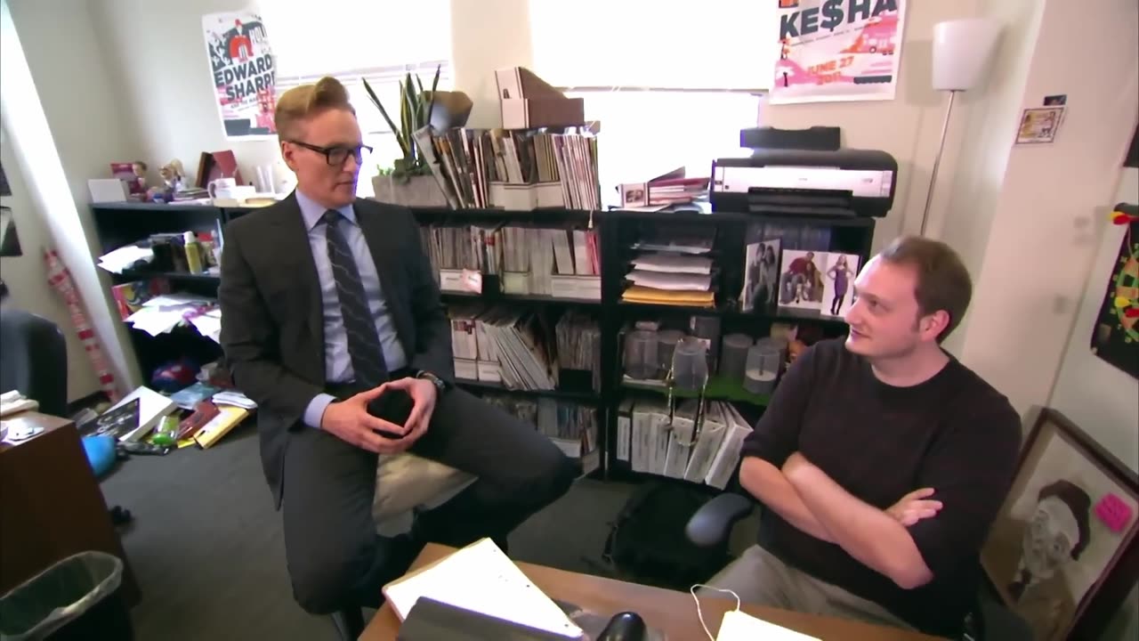 Conan Gives The Staff Performance Reviews