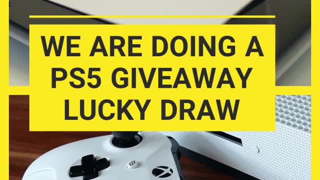 get a chance to win PS5 give away for November 2021