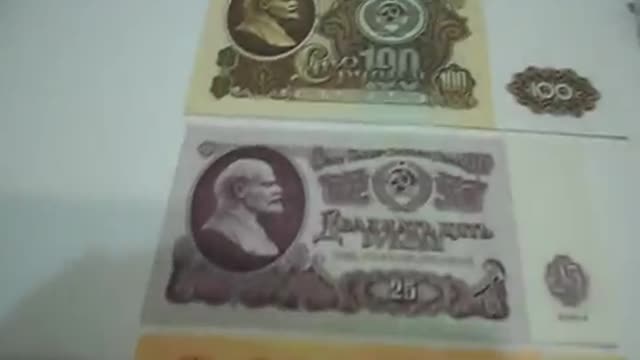 Money of the USSR!!! Banknotes of 1961.