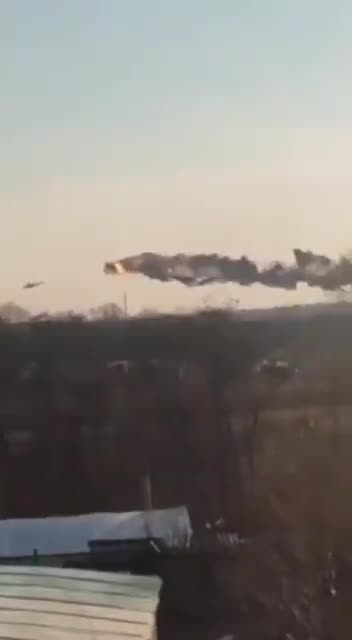 Russian Helicopter Shot Down