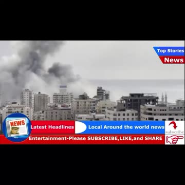 Bombs rain down on Gaza as Hamas and Israel war 5