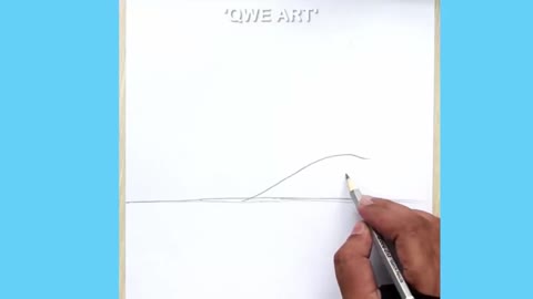 Draw A Horizontal Line At 23 Of The Drawing Paper