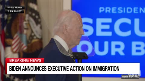 Biden's speech on immigration at the border