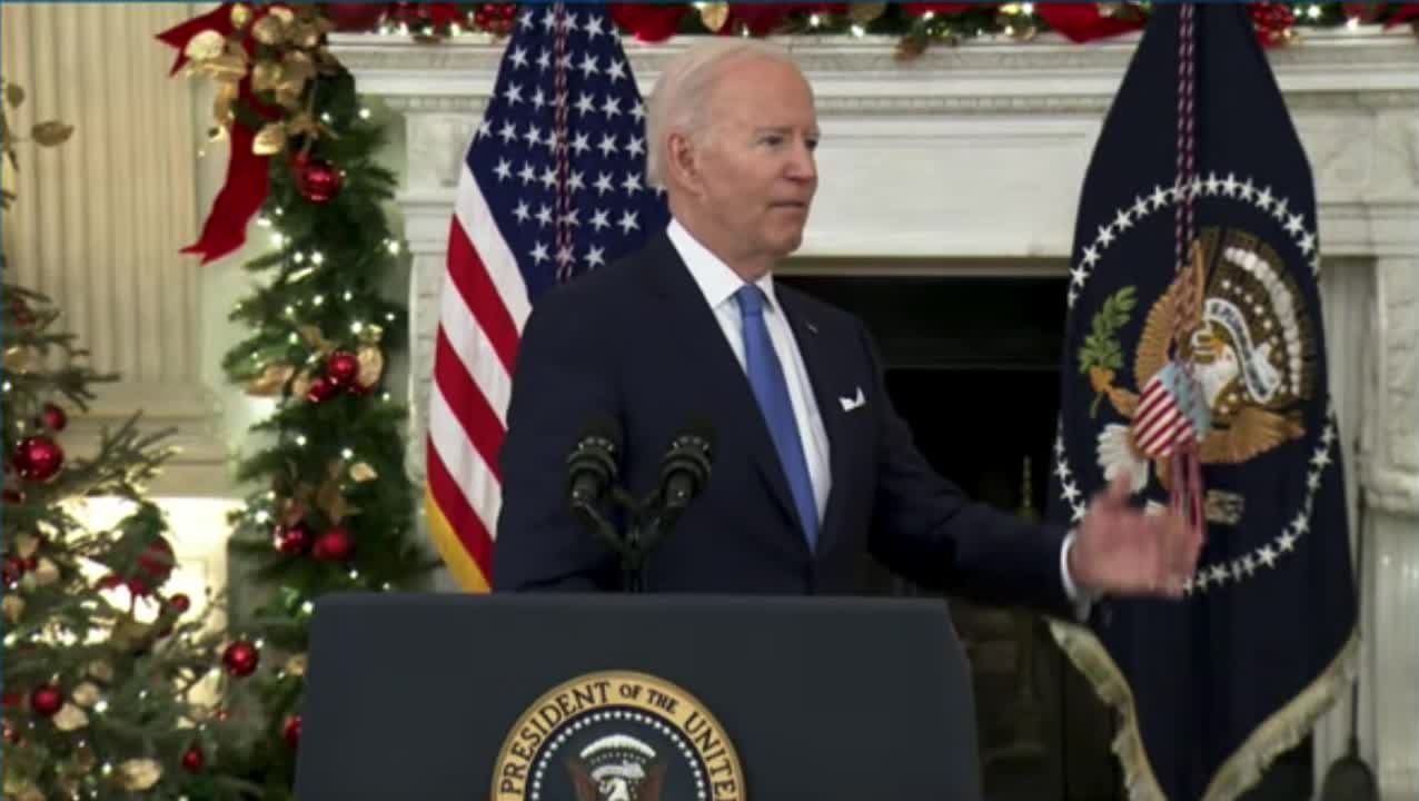 Biden: "I'm Not Supposed To Be Having This Press Conference Right Now"