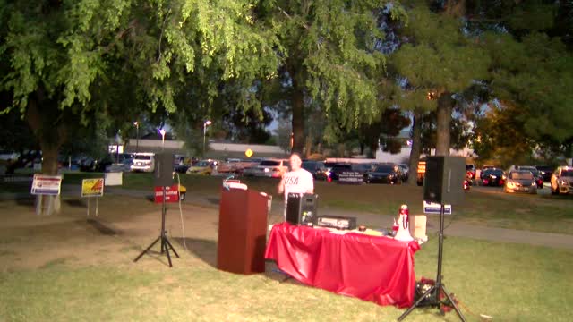 VD7-18 "Patriots In The Park" Host/Organizer Michael Schafer.