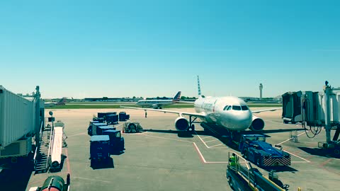 Airport Time Lapse Charlotte NC