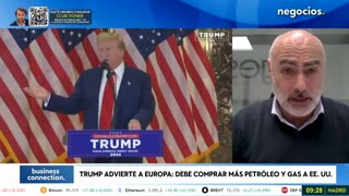 "Trump no puede perder ingresos por hidrocarburos y amenaza a Europa con GNL caro". Diego Mateos