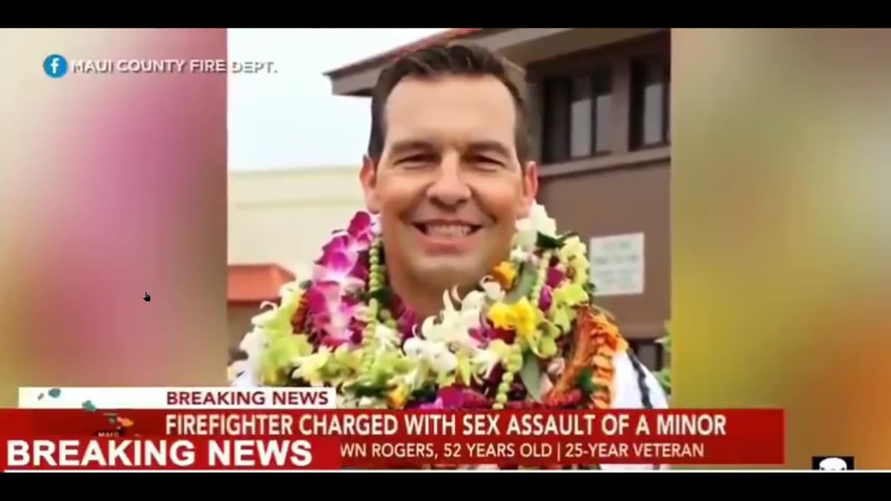 Deep State scam in Maui - incident commander arrested for raping 12 year old