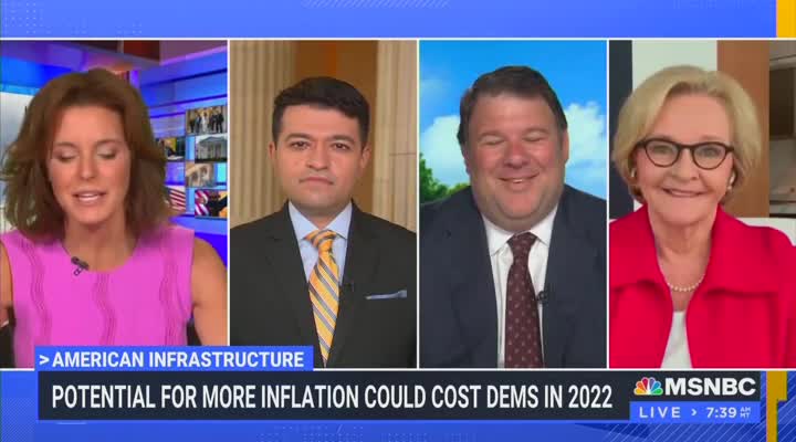Former Dem Senator Says Increased Inflation Under Biden Will Hurt Republicans At Midterm
