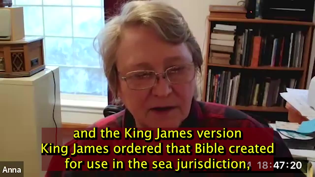 #AnnaClips - bible is agreed ethical basis - king james sea, geneva land October 24th 2024