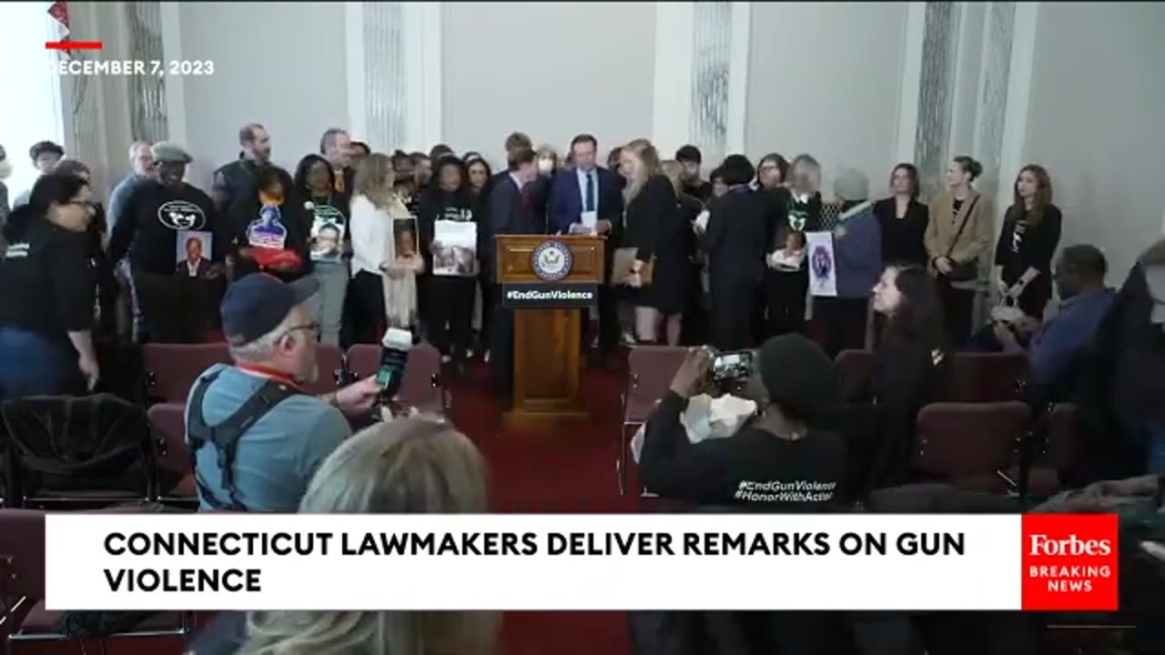 WATCH- Connecticut Lawmakers Demand End To Gun Violence At Sandy Hook Anniversary Press Conference