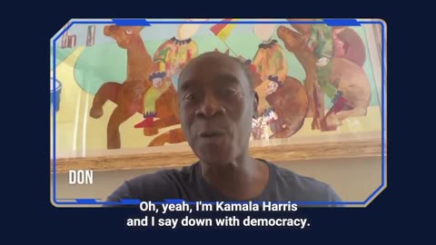 Avengers Stars "Down With Democracy" Supporting Kamala