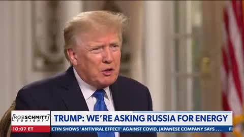 President Trump with Rob Schmitt on Newsmax(Feb 2)